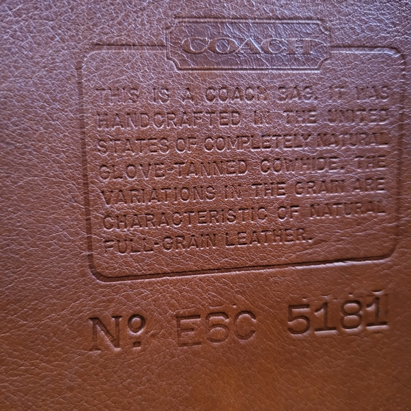 Vintage Coach Messenger Bag - Picture 4 of 11